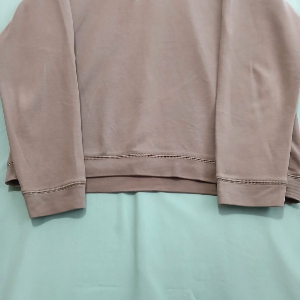 HATHAWAY Men's 1/4 Zip Brown Mock Neck Pullover Sweater XXL Long Slv Casual NWOT - Picture 5 of 13
